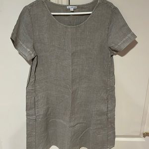 James Perse Linen T shirt Dress size 3